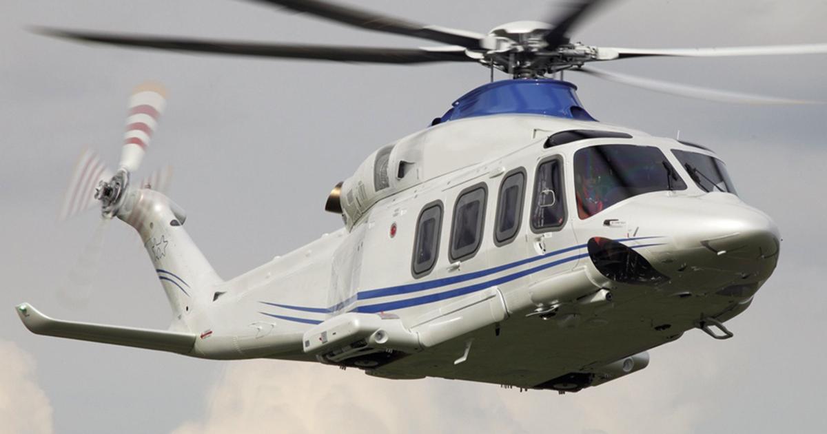 Leonardo’s AW139 medium helicopter is powered by two Pratt & Whitney Canada PT6C-67C turboshaft engines of 1,142 kW (1,531 hp) apiece. Current production is as high as six per month.