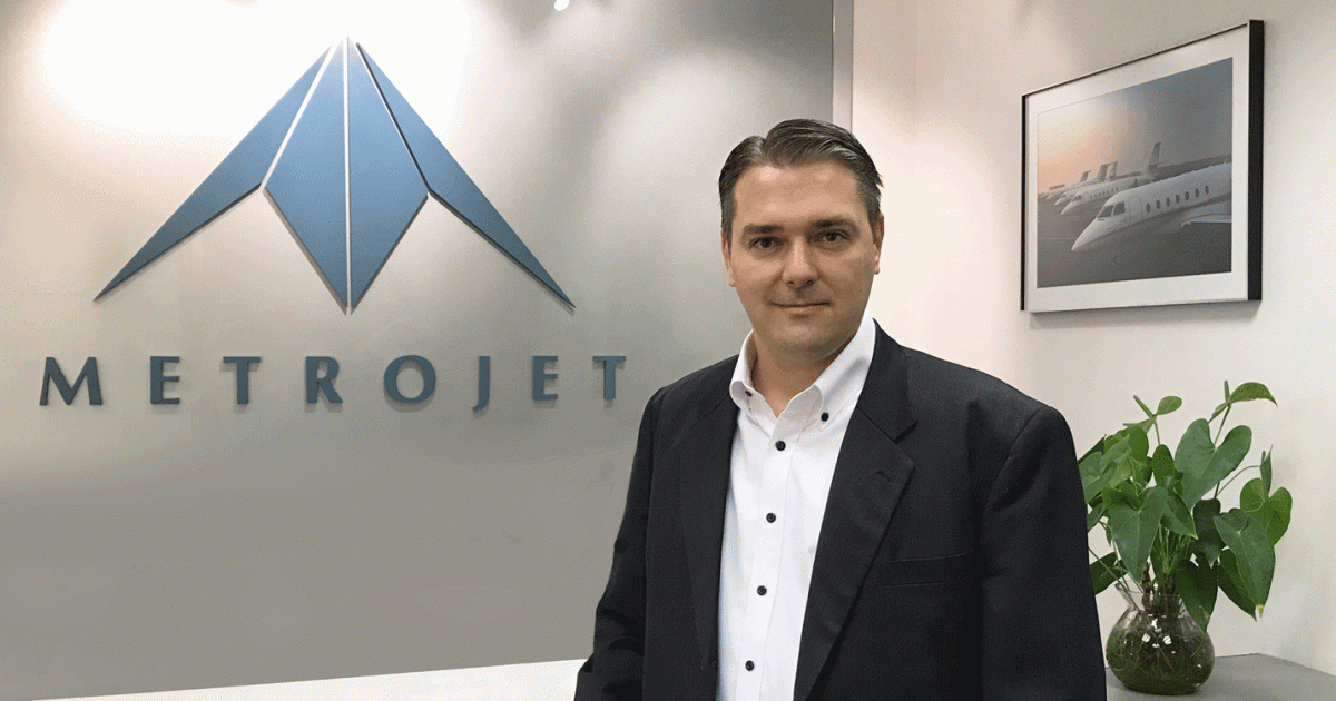 Patrick Bouvry, Metrojet’s new director of aircraft management