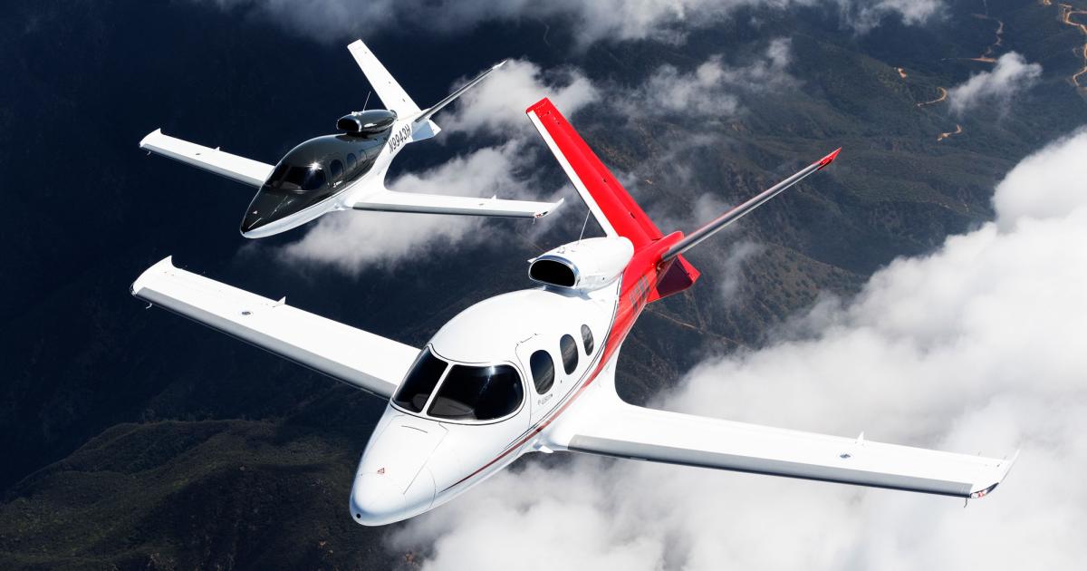 Duluth, Minnesota-based Cirrus Aircraft has won the 2017 NAA Collier Trophy for its SF50 Vision single-engine jet. (Photo: Cirrus Aircraft)