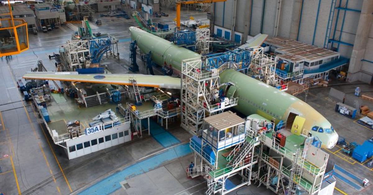 Airbus plans to lower A330 production rates to 50 per month next year. (Photo: Airbus)