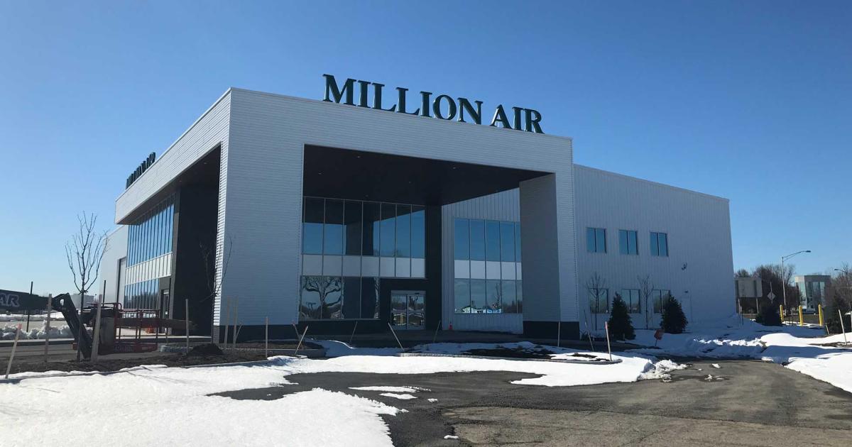 The new Million Air FBO at Central New York's Syracuse Hancock International Airport represents the 31st location for the Houston-based chain, and the 13th for Freeman Holdings Group, its largest franchisee.