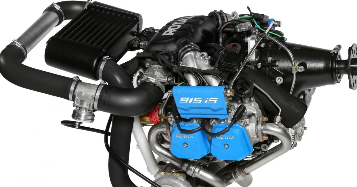 Rotax recently began deliveries of its turbocharged Rotax 915 iS. (Photo: Rotax)