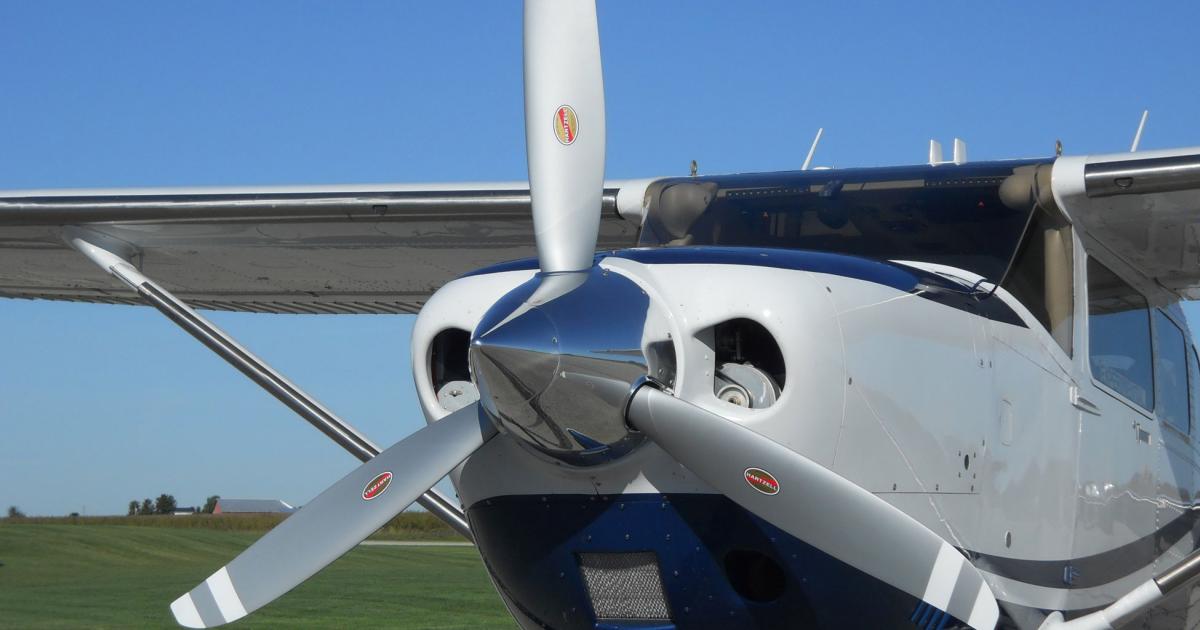 Hartzell has STCs for its composite Trailblazer propellers on 17 aircraft and counting.