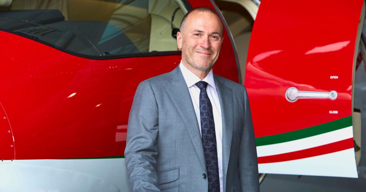 Piaggio CEO Renato Vaghi wants to double the production rate of the Avanti Evo pusherprop.
