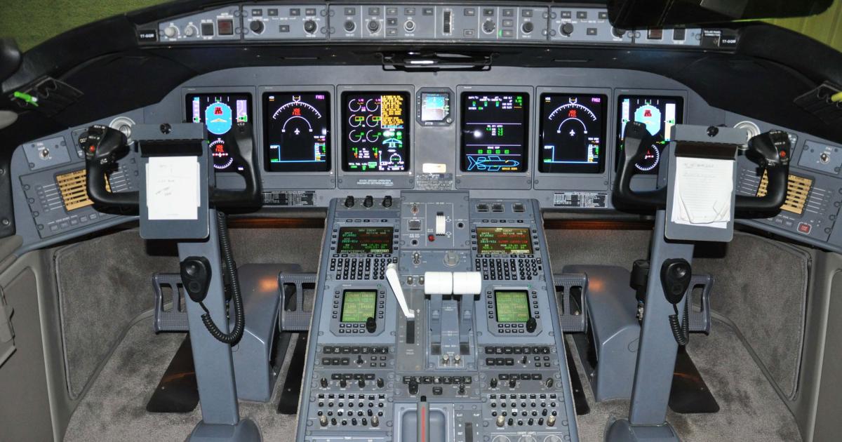 Flying Colours has added the Challenger 300 to its list of EASA-approved ADS-B installations. In many cases the customer opts for a cabin refresh at the same time as the cockpit update.