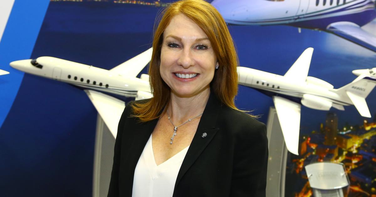 Kriya Shortt, senior vice president of customer service for Textron Aviation. (Photo: David McIntosh)