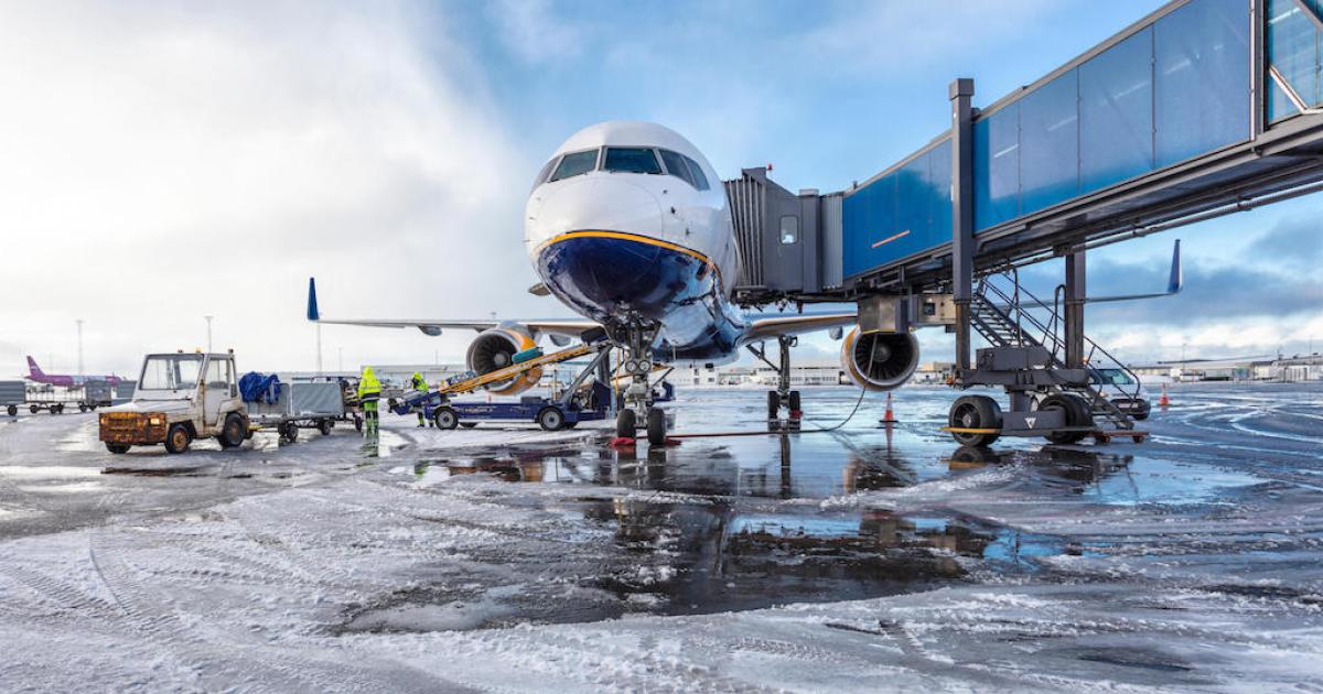 APiJet has installed its new data service across Icelandair's entire fleet, including the airline's Boeing 757s. (Photo: APiJet)