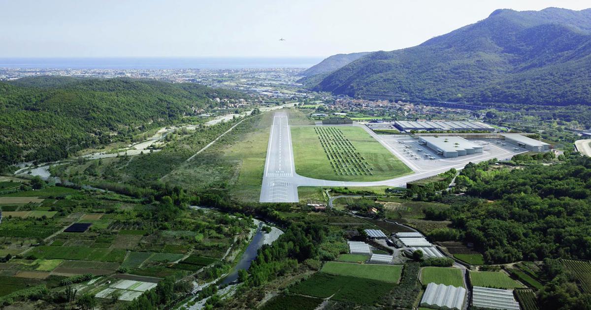 Privatized in 2016, Riviera Airport in Italy has plans to extend its runway, the better to accommodate business jets. Dubai-based Hadid International as reached an agreement to provide services there, including building a new FBO. 