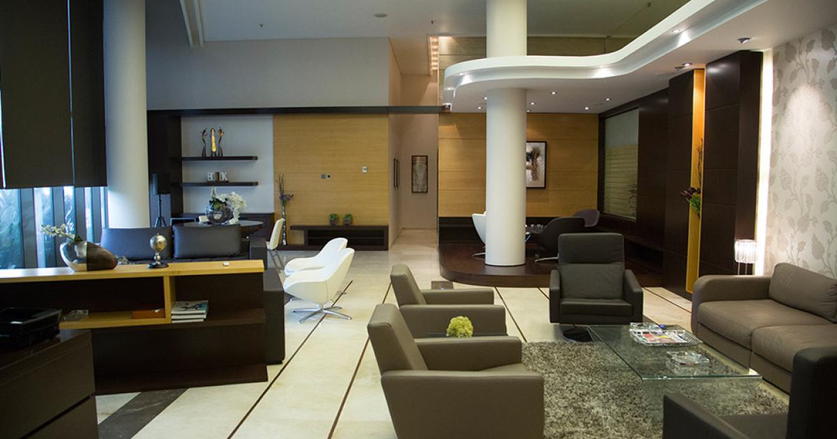 Sky Lounge Services' VIP lounge in the General Aviation Terminal at Rafic Harari International Airport is part of the full-state of ground handling the company now provides in Beirut.