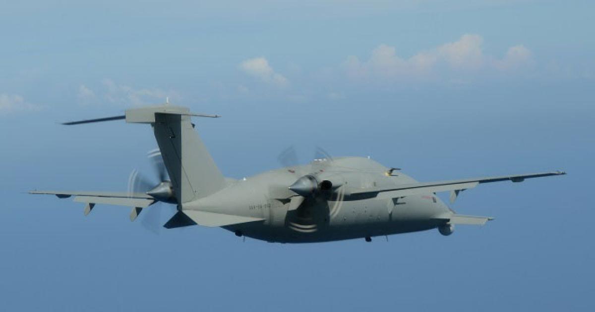 Piaggio recently conducted beyond-line-of-sight flight testing of its Hammerhead UAV.