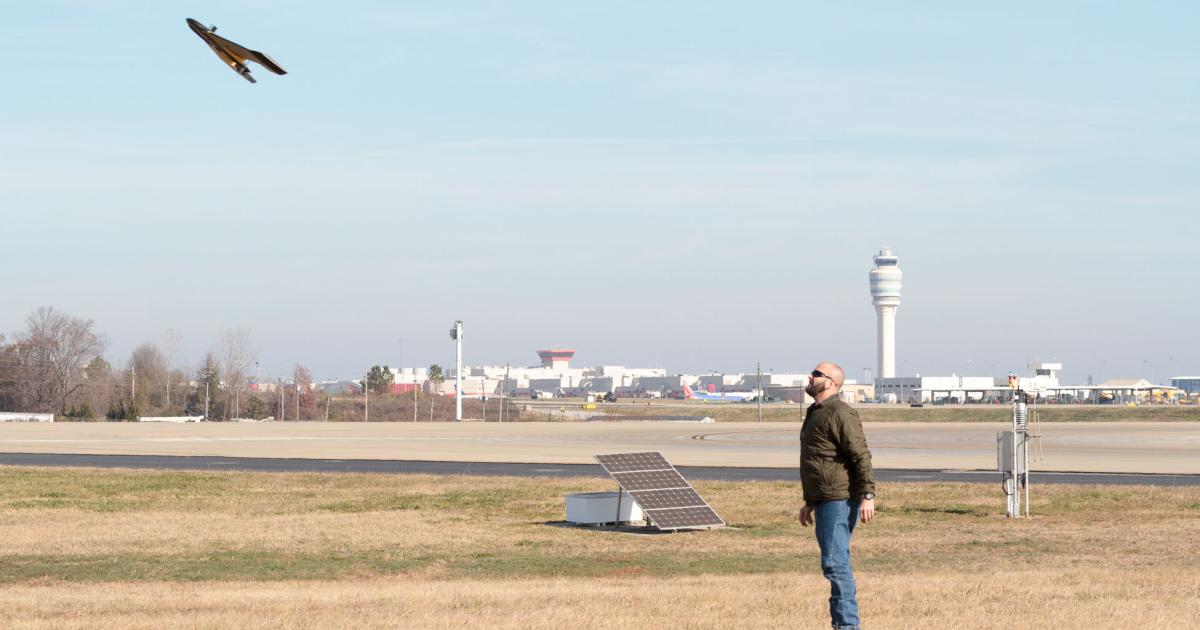 Airbus Aerial used a drone to provide a map of Atlanta Hartsfield International Airport.