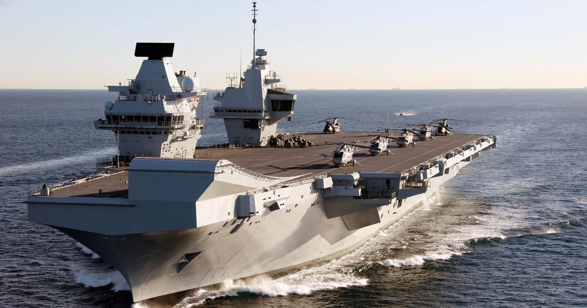 England’s two new QEII-class aircraft carriers will accommodate jump-launched versions of F-35Bs. But it will be two years before the first squadron becomes operational.