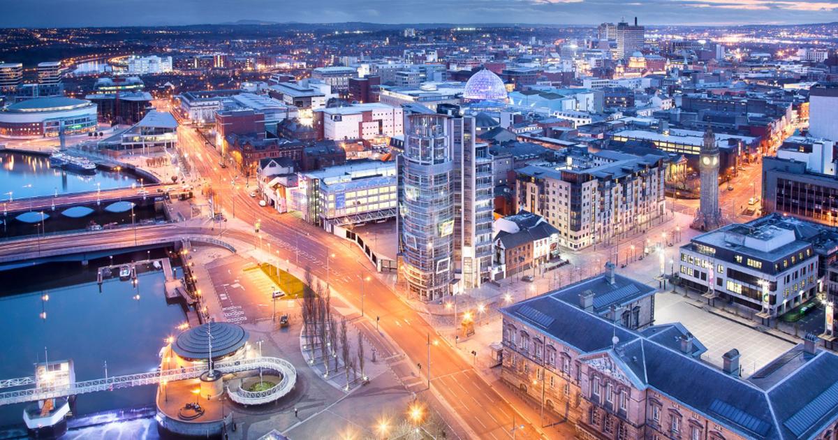 Reigning as Northern Ireland’s top population center, Belfast thrives after the “peace dividend” resulting from the end of “the Troubles” in the late 1990s. Aerospace has been a top beneficiary.