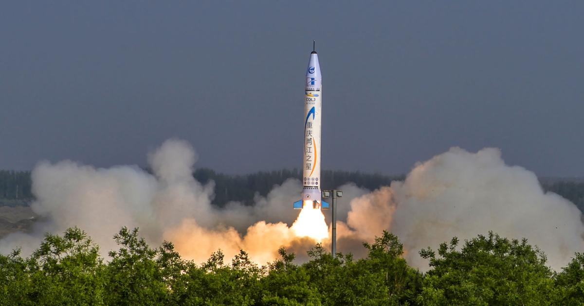 OneSpace became the first private Chinese company to launch a suborbital rocket.