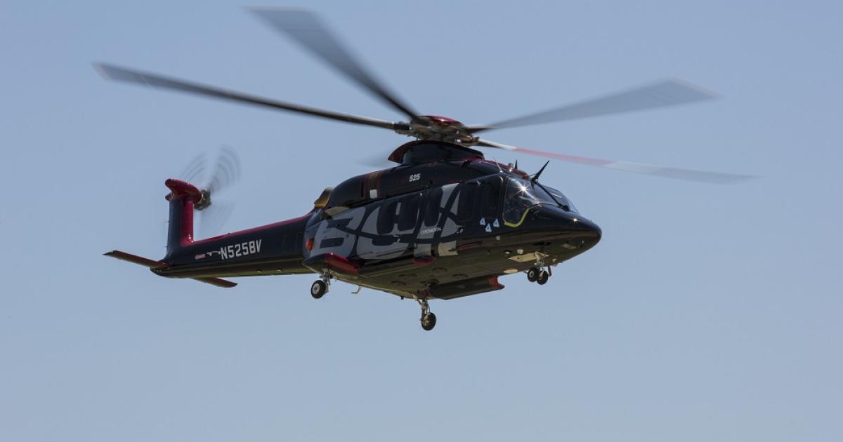 With the addition of flight-test vehicle 4 (FTV4), the Bell 525 Relentless is on pace to achieve FAA certification later next year. (Photo: Bell Flight)