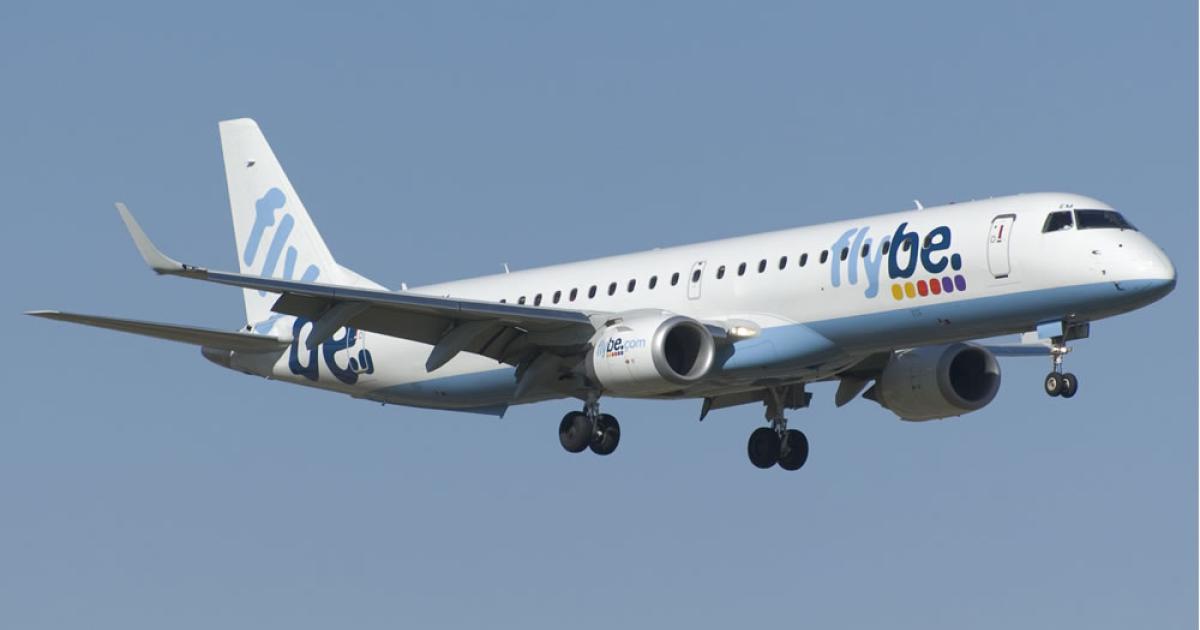 Flybe has decided to focus its fleet on the Q400 and Embraer 175, and is slowly removing the Embraer 195s.