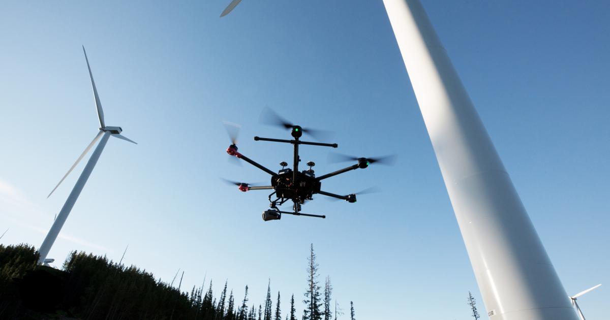 GE's new AiRXOS organization will be engaged in multiple projects to facilitate the use, integration, and management of drones. Photo credit: GE