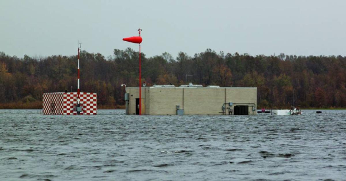 Hurricane Sandy in 2012 brought a storm surge that flooded Teterboro Airport, but a new report from the Regional Plan Association contends that the airport will face more permanent flooding due to rising sea levels. Thus, the group is calling for Teterboro to be phased out.