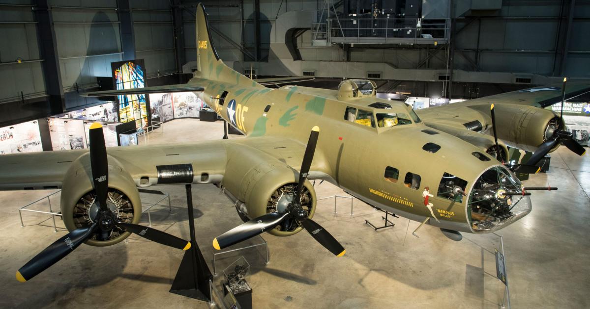 The National Museum of the United States Air Force unveiled the newly restored Boeing B-17F Memphis Belle in mid-May. (Photo: Ken LaRock)