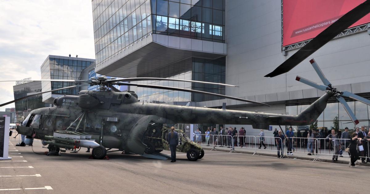 New versions of the Mi-8/17 family of helicopters are still being developed. (Photo: Vladimir Karnozov)