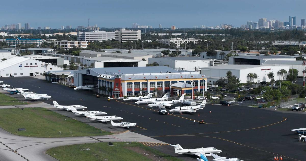 With more than one million sq ft of hangar and office space under its control, Fort Lauderdale's Banyan has created an entire aviation ecosystem on its 85-acre leasehold, offering virtually every possible service an aircraft owner could need.