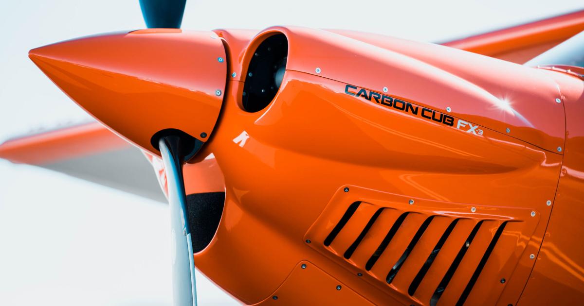 The new Carbon Cub variants displayed at AirVenture feature new fuel-injected engines and an added constant-speed propeller, among other updates. (Photo: CubCrafters)