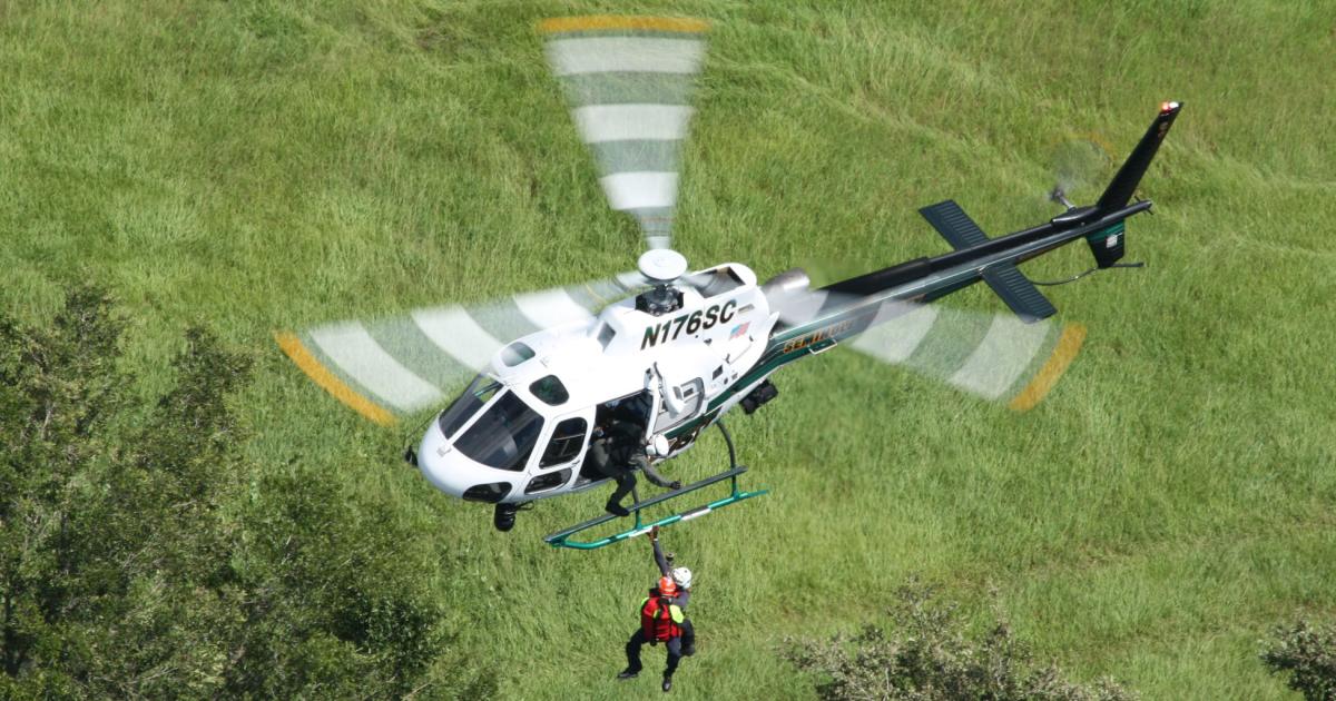 Seminole County operates the H125 on myriad missions such as search-and-rescue, patrol, fire-suppression, SWAT, and team fast rope deployment.