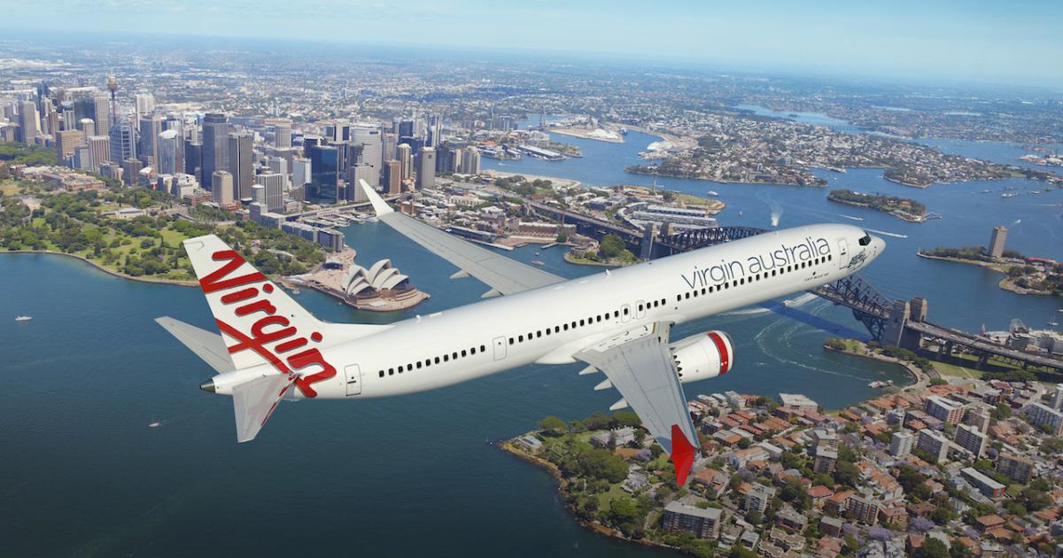 Plans call for Virgin Australia's first Boeing Max 10 to arrive in 2022.
