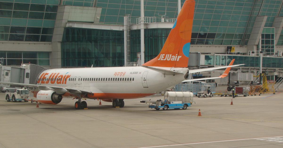 Jeju Air has plans to add eight aircraft to secure a larger share of the market and is modifying its loyalty program to attract customers, as it faces competition from other South Korean LCCs. (Photo: Mainbayer Badarch)