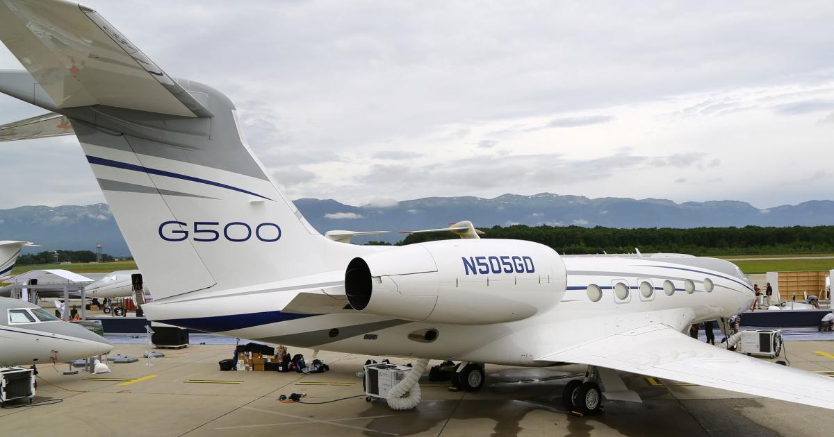 Gulfstream Aerospace has stepped in to rescue Nordam, the engine nacelle supplier for the Gulfstream G500 and G600 that filed for Chapter 11 bankruptcy in July. (Photo: David McIntosh/AIN)