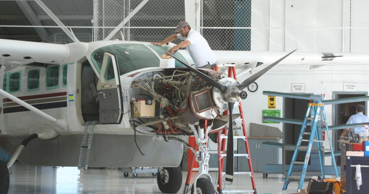 The pool of skilled aviation maintenance technicians is drying up and not enough students are entering the system. In 2022, the demand for technicians is anticipated to outpace available supply. (Photo: Chad Trautvetter/AIN)