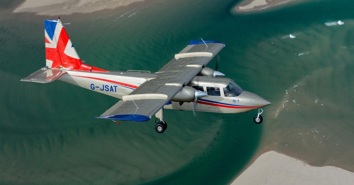 Transport Canada Civil Aviation awarded type certification to the BN2T Turbine Islander on September 5.