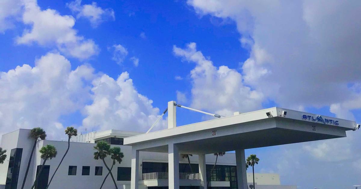 Atlantic Aviation's newest presence in Florida is at Miami Opa-Locka Executive Airport. Last year's Hurricane Irma caused consternation at the time, as the purchase of the location was postponed to assess the possible storm damage to the facility. In the end, those concerns proved to be unwarranted as the FBO suffered negligible impact from the hurricane.