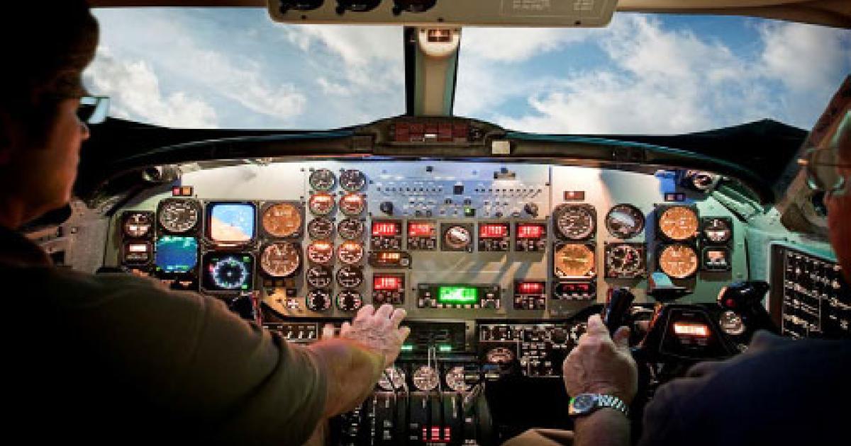 FlyRight is now offering level-C simulator training to operators who have Blackhawk-modified Beechcraft King Airs with their more powerful Pratt & Whitney Canada PT6A engines. (Photo: FlyRight)