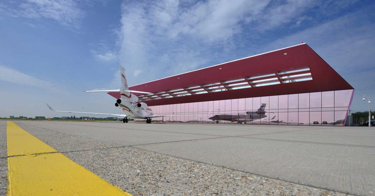 Jet Aviation has acquired KLM Jet Center, which has occupied a portion of the airport's general aviation terminal since the structure opened in 2011. The company also operates a ground handling facility in Rotterdam.