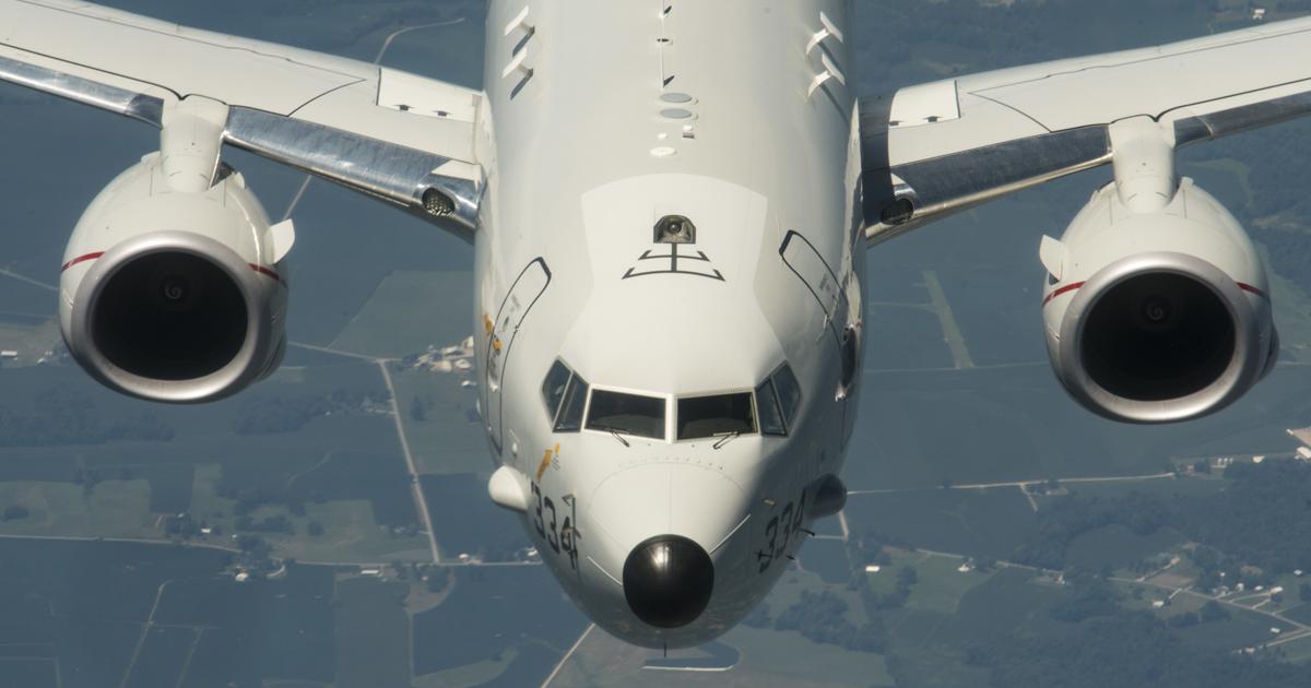 A U.S. Navy P-8A approaches a tanker during refueling. The RAF is acquiring nine to restore a maritime patrol capability it lost with the retirement of the Nimrod in 2010. (photo: U.S. Navy)