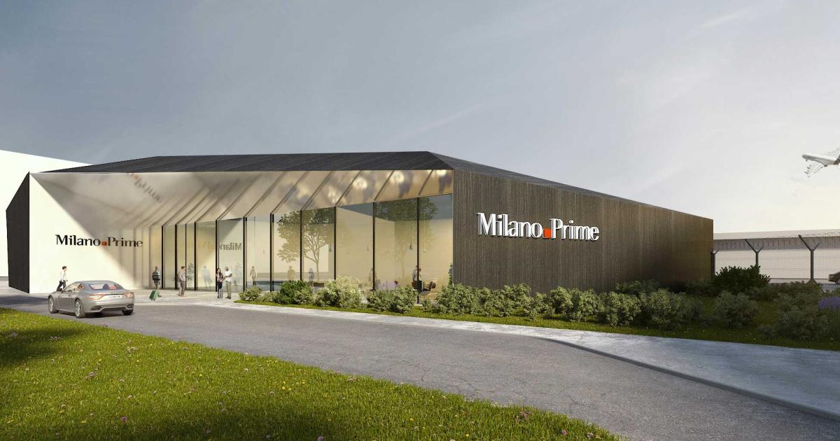 SEA Prime broke ground in October on its $4.65 million FBO project at Milan Malpensa. When it is completed next summer, it will be the international airport's first dedicated FBO.