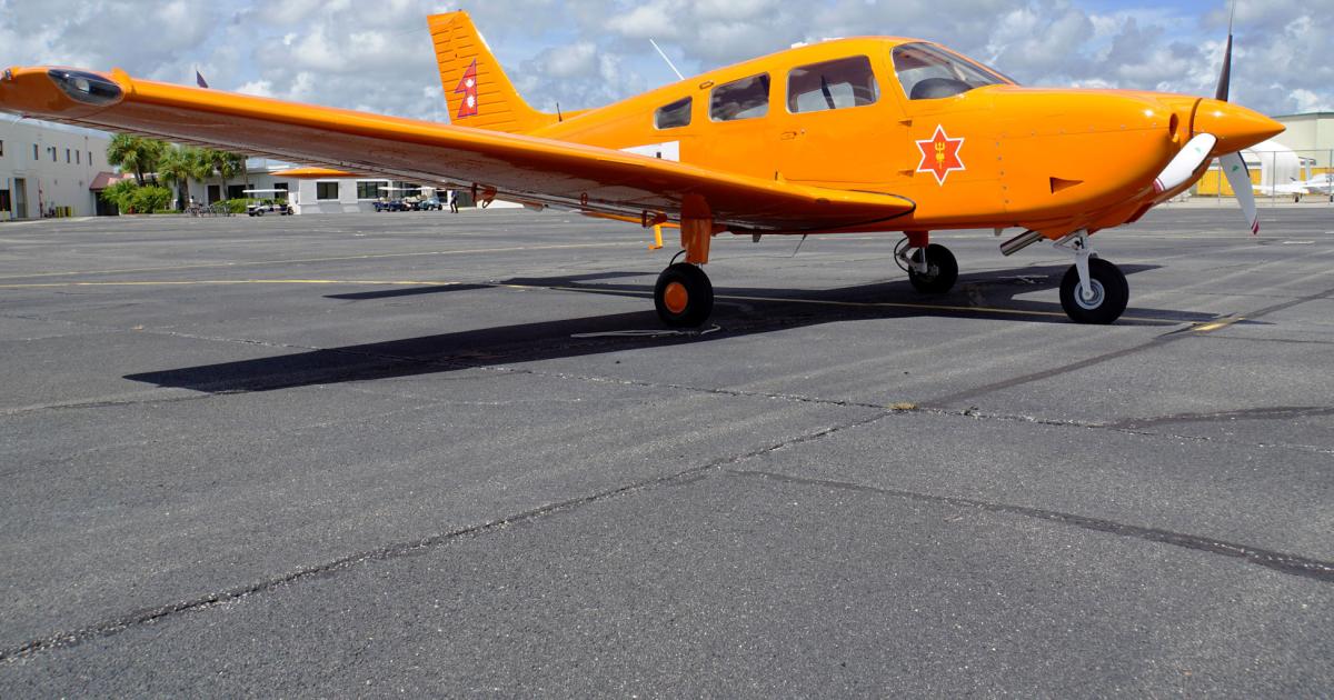 Piper sees flight academies that focusing on teaching future airline pilots as a strong market for its diesel-powered trainer. (Photo: Matt Thurber)
