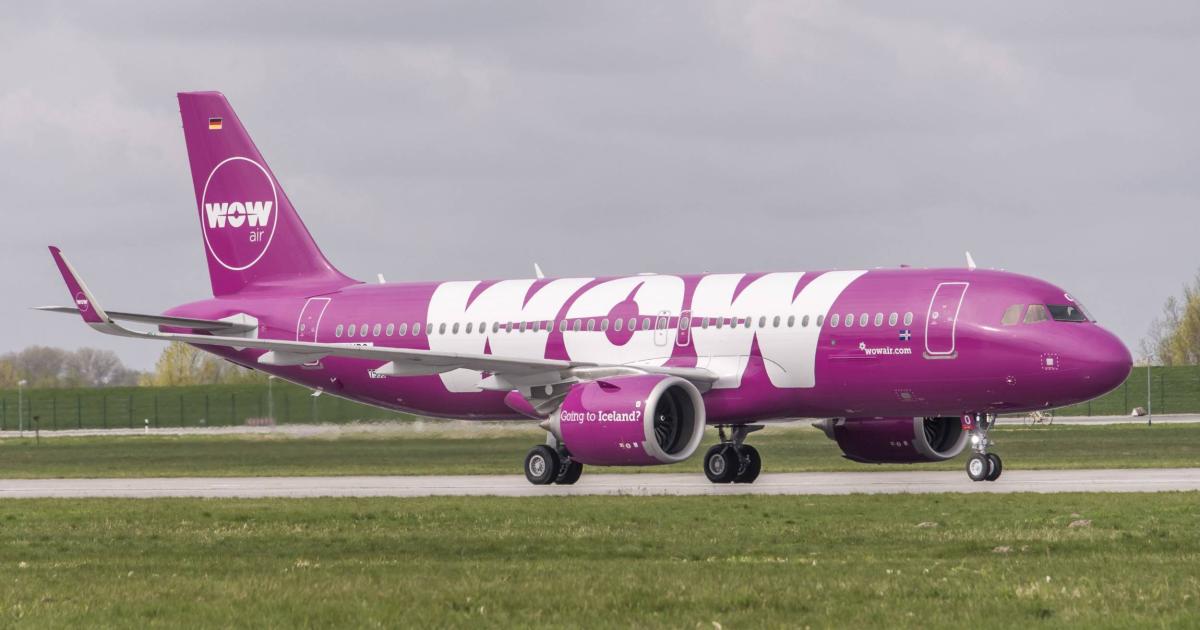Wow Air took delivery of its first Airbus A320neo in April, 2017. (Photo: Airbus) 