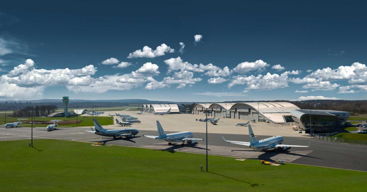 TAG Farnborough Airport is a carbon-neutral  industry-leading facility offering ramp space for bizliners, service centers for Gulfstream and Airbus ACJ, and a rich aviation history.