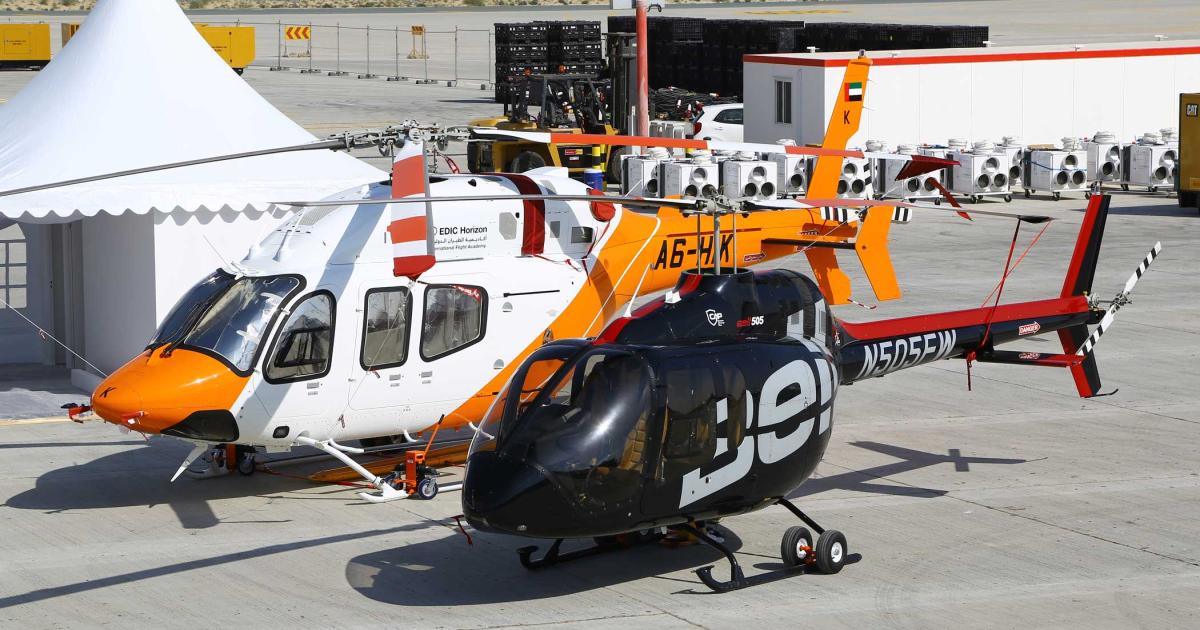 Bell Helicopter’s 505 Jet Ranger X is a light single certified by the FAA in 2017. The company delivered its 100th example in June 2018.