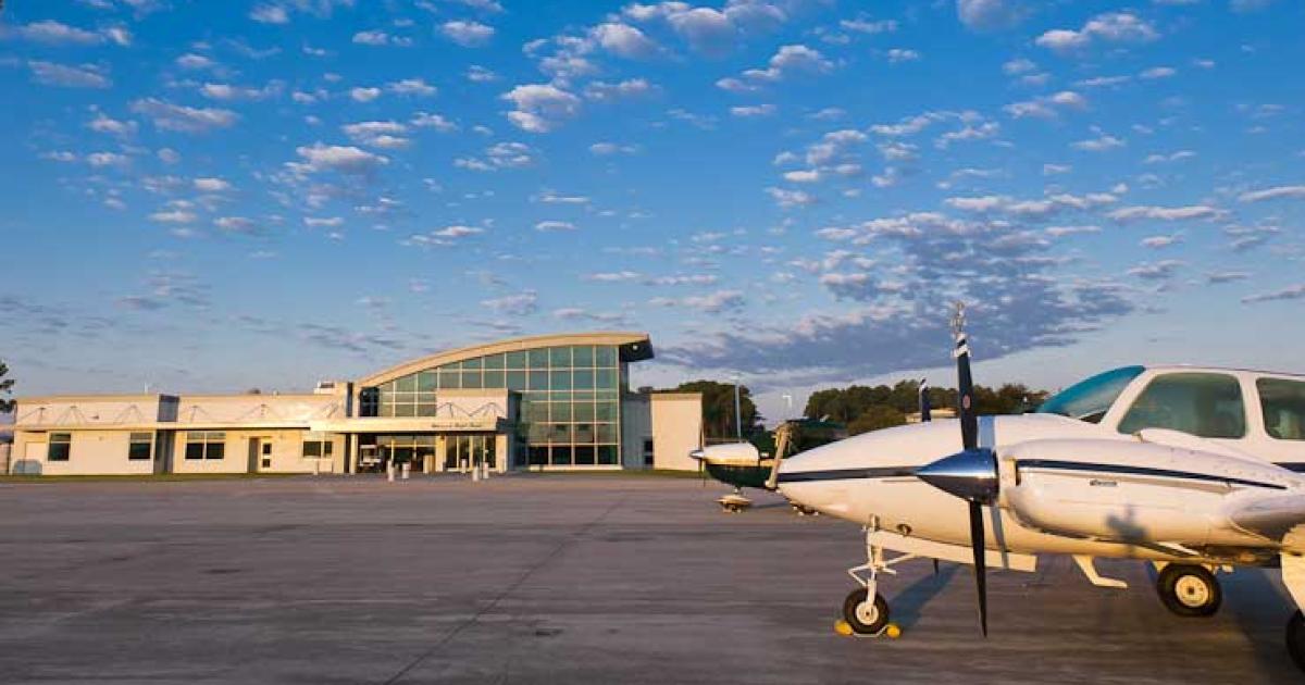 Beach Aviation Services occupies a purpose-built 10,000 sq ft terminal at Myrtle Beach International Airport. The county-operated location in the heart of South Carolina's golf country, is seeing soaring growth in fuel sales.