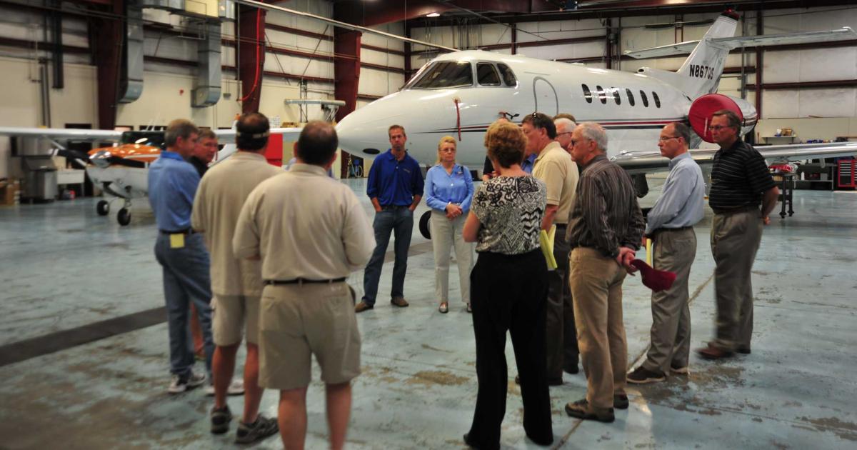 The industry veterans of the Aviation 20 Group hold nothing back when it comes to giving honest assessments of each other's facilities. Staffers at the host FBO are told to answer any questions put to them candidly and truthfully in the name of making their facility better and safer. 