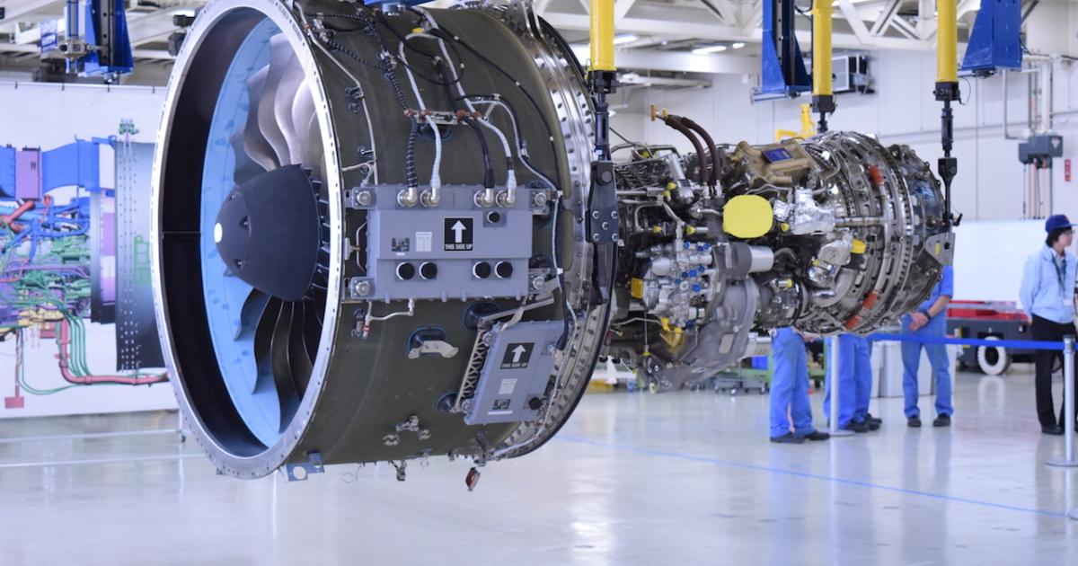 The first license-built Pratt & Whitney PW1200G geared turbofan underwent assembly in Komaki, Japan. (Photo: Pratt & Whitney)