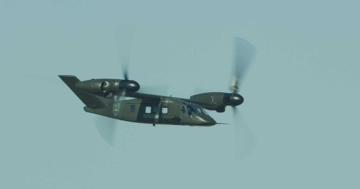 2018 was a busy and successful year for the V-280 Valor test program. The military tiltrotor amassed 85 flight hours and completed more than 180 rotor-turn hours, while demonstrating in-flight transitions between cruise mode and vertical takeoff and landing. Upcoming challenges include achieving full speed in forward cruise flight and low-speed agility tests. 
