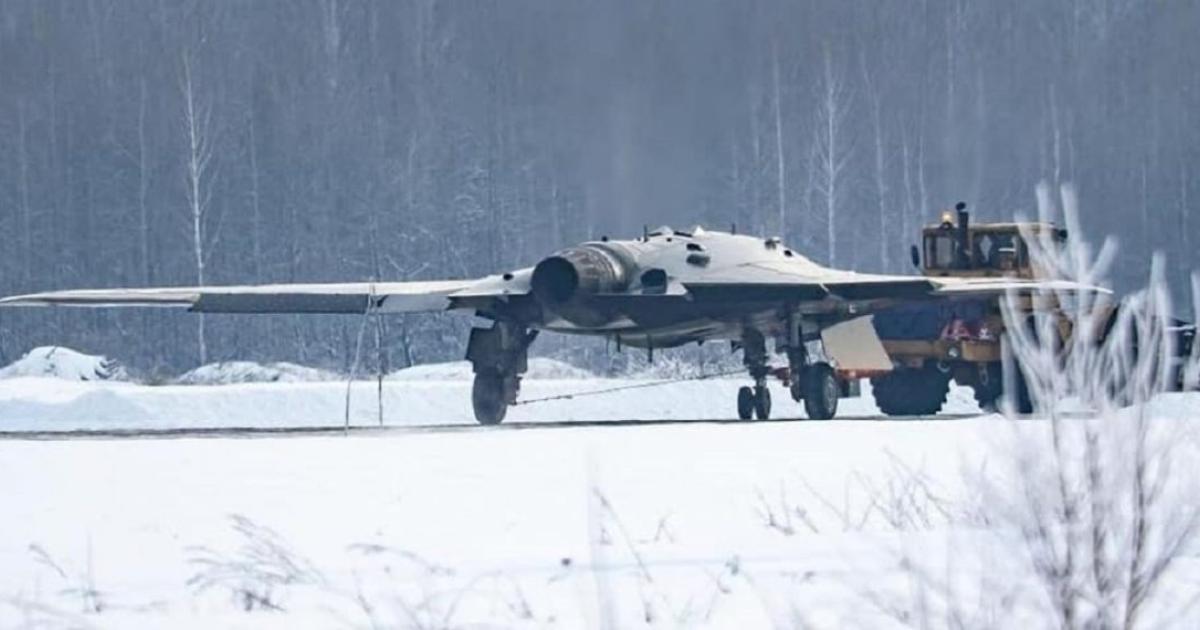 Leaked photos have appeared showing the S-70 being towed on an airfield, suggesting that taxi and flight trials are imminent.