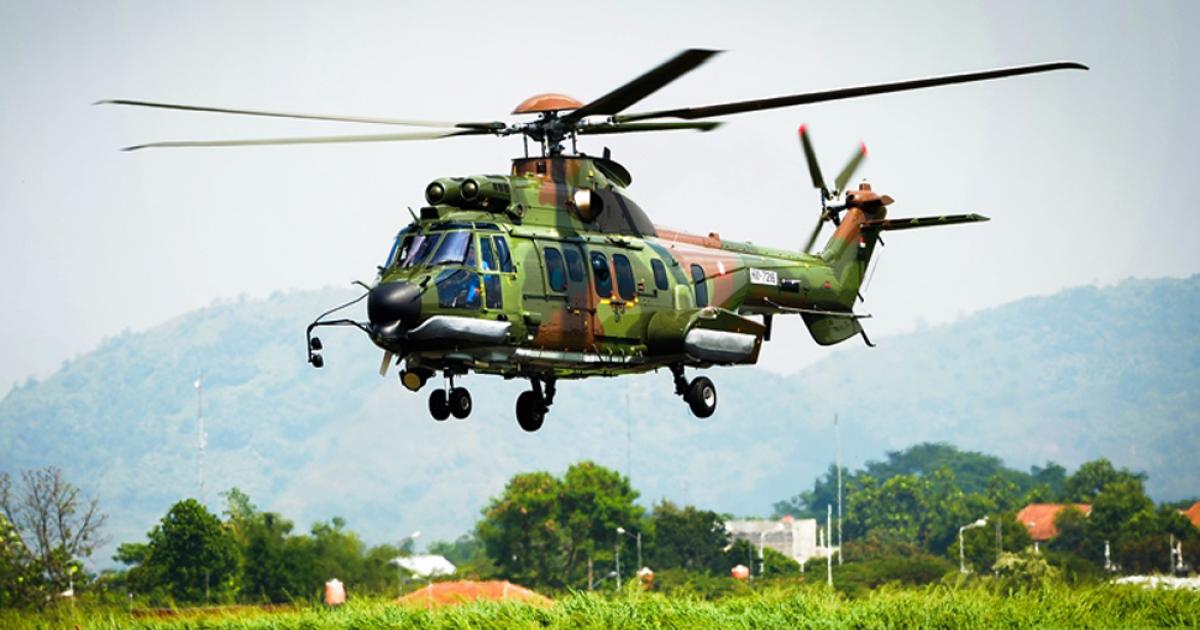 The latest order for eight H225Ms will more than double the TNI-AU fleet. (photo: PT DI)