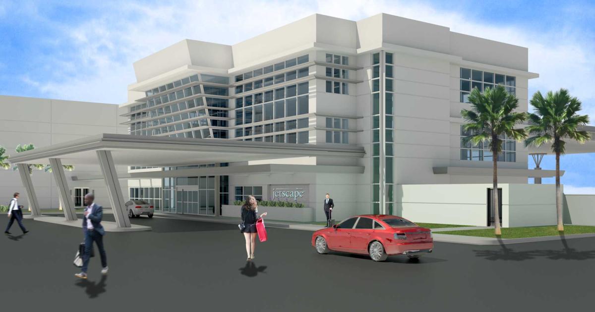 Jetscape's new 25,000 sq ft terminal, when completed in 2020, will be five times the size of the facility it replaces.