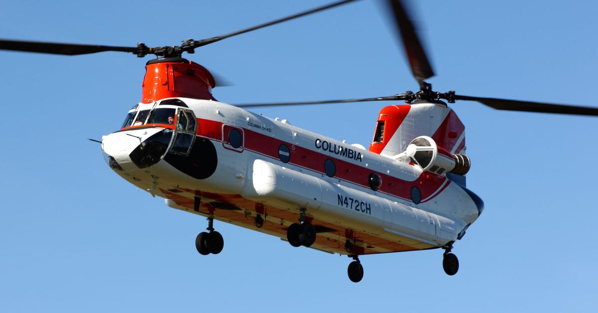 Bristow's acquisition of Columbia Helicopters has stalled amid falling stock price for the former. Under the plan, Bristow would acquire Columbia for $560 million in a cash/debt/stock deal. (Photo: Columbia Helicopters)