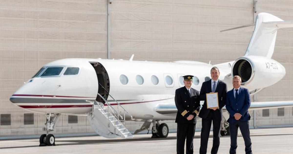 Qatar Executive has become the world’s first commercial service operator of the recently certified Gulfstream G500.